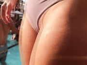 Close Up Cameltoe In Pool Party