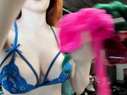 Amouranth nude try on plus boobs play