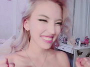 Nayeonobi korean asian blonde blowjob show
