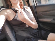 MissSweetTeen - Masturbating in the car