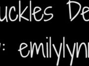 Emilylynne - Knuckles Deep in private premium video