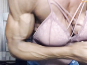 ripped contest muscle