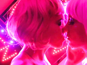 Barbie meets Lola (ASMR lesbian kissing)