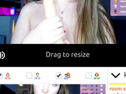 Knee_ling loves to play with her dildo