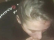 Romanian teen girl swallowing all the dick