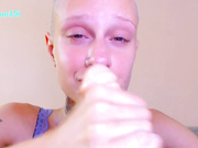 Bald russian camwhore deepthroat