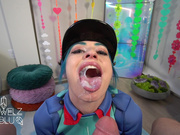 JeweIzBlu_officer Jenny Pokemon gives blowjob & swallow