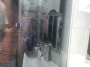 nika_konovalova getting into the shower naked 7.18.22