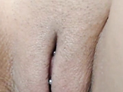 close-up of a pierced pussy