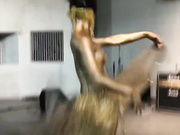 Golden Asian Belly Dancer