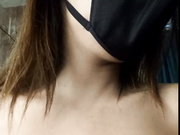Chiku_Strip_Charming lovely brown nipples and armpits